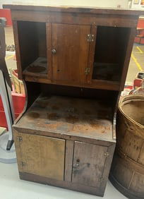 Child's Stepback Cupboard