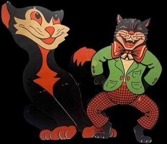 1940's Halloween Cardstock Die Cuts