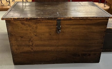 Dovetailed Blanket Box