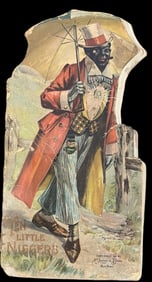 1897 Die Cut Children's Book Black Americana