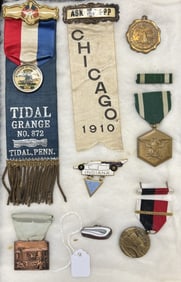 40/8 Badges & Grangd Ribbons