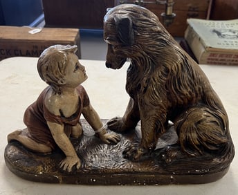 Chalkware Statue Can You Talk