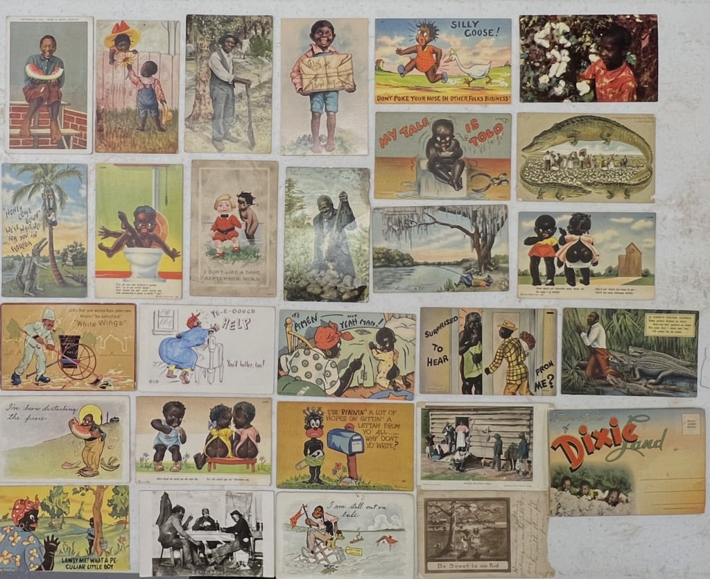 Group of Black Americana Postcards (1 of 5)