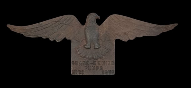 Cast Iron Pump Advertising Eagle