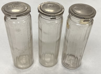 Three Morse's Jars