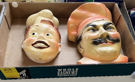 Chalkware String Holders