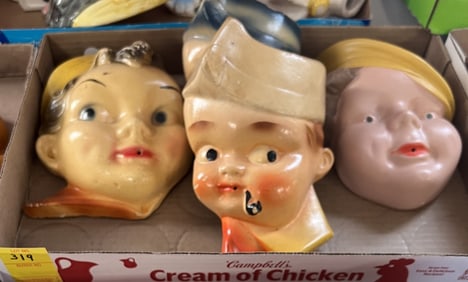 Chalkware String Holders