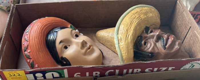 Chalkware String Holders