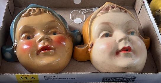 Chalkware String Holders