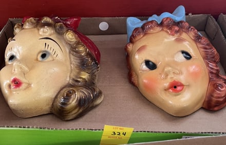 Chalkware String Holders