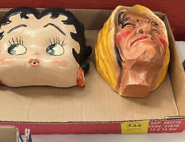 Chalkware String Holders