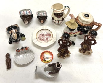 Group of Black Americana Figurines