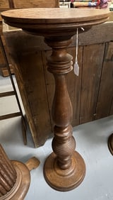 Oak Pedestal
