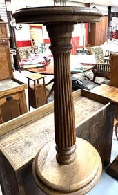 Oak Pedestal