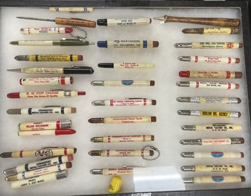 Collection of Advertising Bullet Pencils