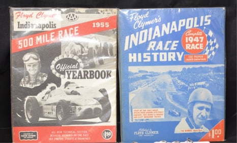 Complete1947 Indianapolis Raceway History Books by Floyd Clymer's: 130 photos & chart book of