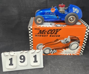 Thunder Dome Real McCoy Midget Racer NIB made   Nylint Series MA CA 1056/ 5000. All inserts  &