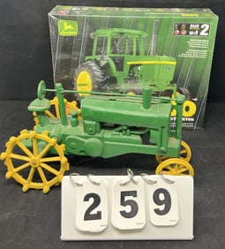 John Deere Tractor Model & C/I Tractor: Model AMT Ertl John Deer 4430 NIB 3" x 10" x 12" & new