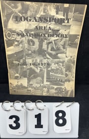 1978 Logansport Indiana Soapbox Derby Program    pictures of drivers, cars, racing bracket  &
