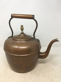 Large Copper Tea Kettle