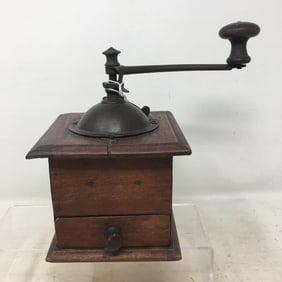 Small Antique Coffee Grinder