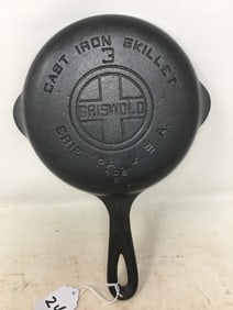 Griswold #3 Skillet, Large Block Logo
