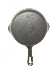 Griswold No. 4 Skillet, Small Block Logo