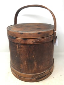 Large Wood Firkin
