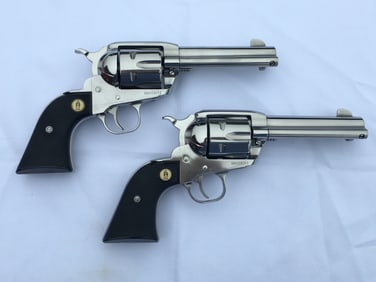 Ruger New Vaquero SASS Cased Matched Pair