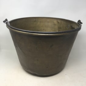 Large Brass Kettle