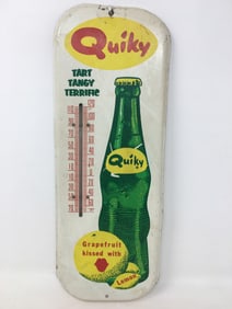 Quiky Soda Advertising Thermometer