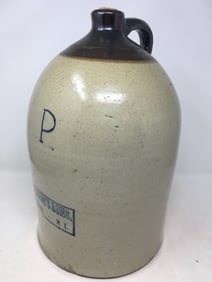 C. Person's Sons Beehive Stoneware Jug