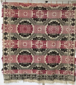 A.J. Siegent-Haleb 1858 Coverlet