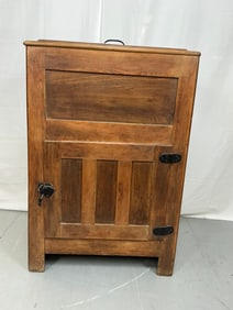 Antique Oak Icebox