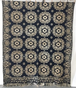 Samuel Graham 1846 Coverlet