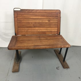 American Car Co. Trolley Car Seat
