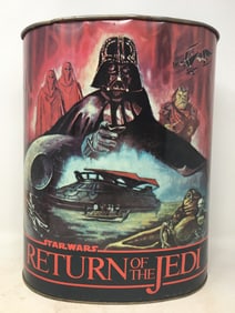 1983 Star Wars Return of the Jedi Metal Trash Can