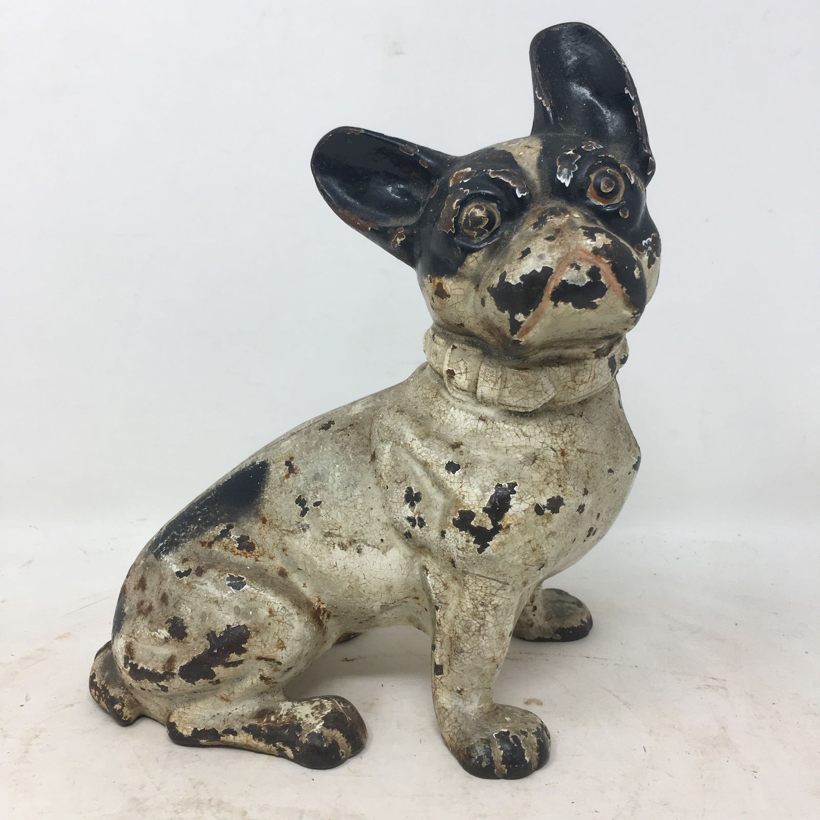 Cast Iron Bulldog Doorstop: Cast Iron Bulldog Doorstop. 9"L x 4"W x 8"H
