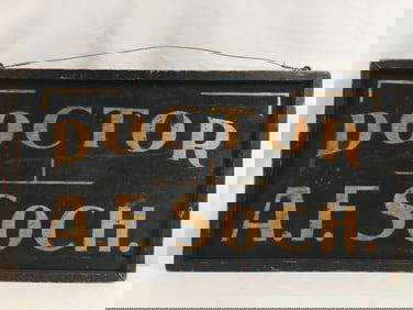 Double Sided Trade Sign