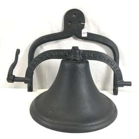 Cast Iron Dinner Bell and Yoke