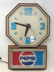 Electric Pepsi Clock