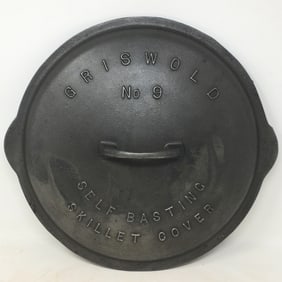 Griswold No. 9 Self Basting Skillet Cover