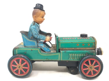 Pressed Tin "Sunday Driver" Toy Car