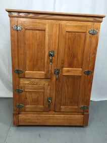 McGray Oak Ice Box