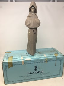 Lladro Monk Figurine With Box