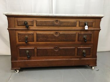 Marble Top Chest of Drawers