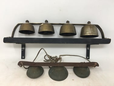 (2) Sets Shopkeeper's Door Mount Bells