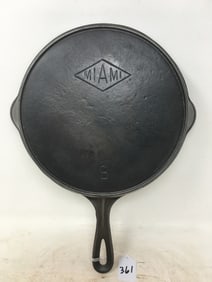 No. 8 Miami Cast Iron Skillet