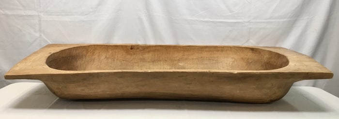 Large Wooden Dough Trough