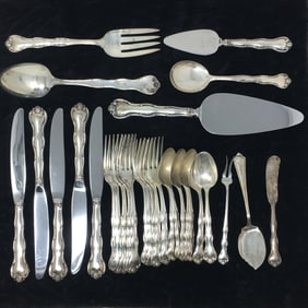 "Rondo" Sterling Flatware, 29 Pieces